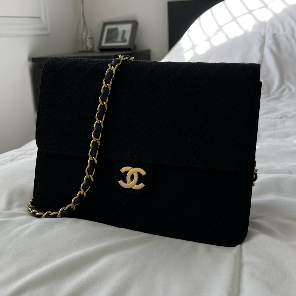 Chanel Single Jersey Flap